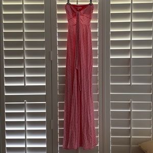 Strapless convertible halter knit dress